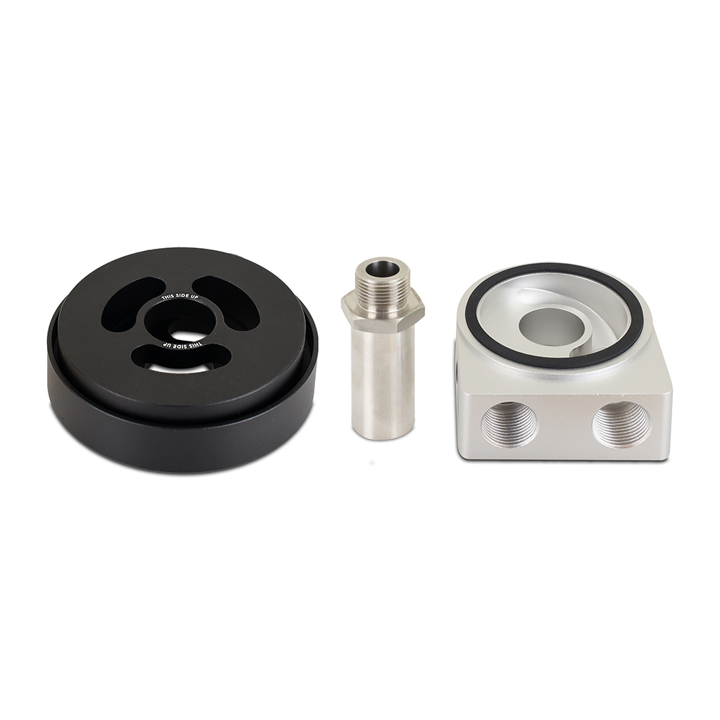 Mishimoto — Mishimoto FR-S/BR-Z/GT86 Non-Thermostatic Plate and Adapter Silver
Oil Cooler Adapter - view 6